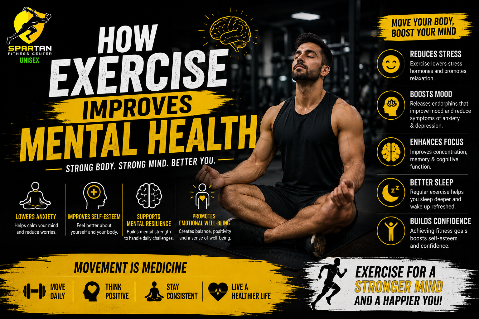 How Exercise Improves Mental Health